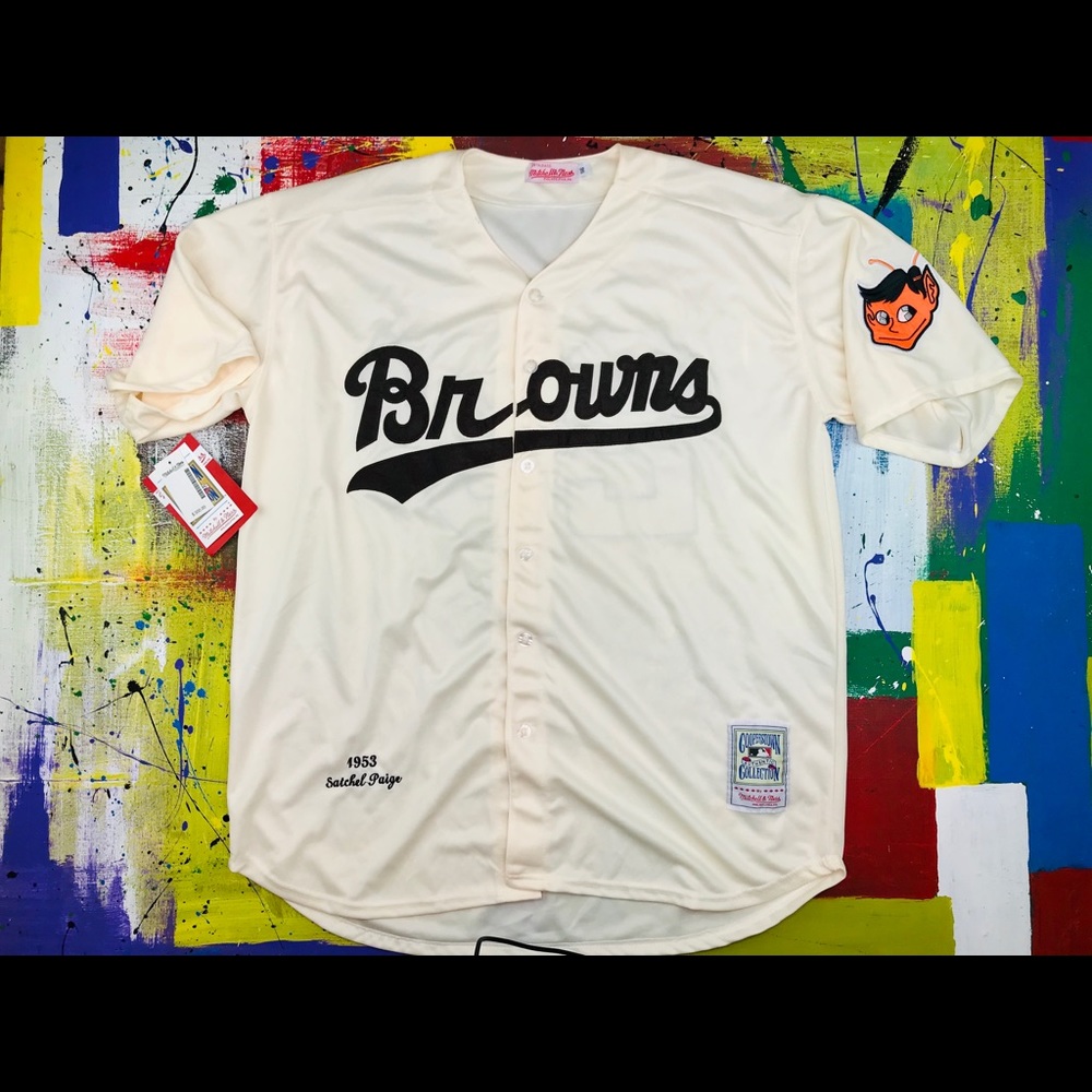 Authentic Mitchell & Ness Satchel Paige 53’ Jersey